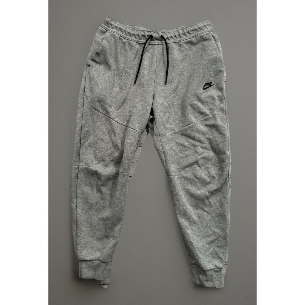 Nike Sportswear Mens Tech Fleece Jogger Pant Sz L Heather Gray Warmup CU4495-063